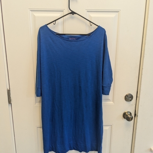 Lilly Pulitzer Pima Cotton Cassie Dress In Schooner - Picture 2 of 3